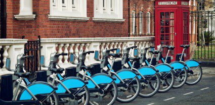 London by bike