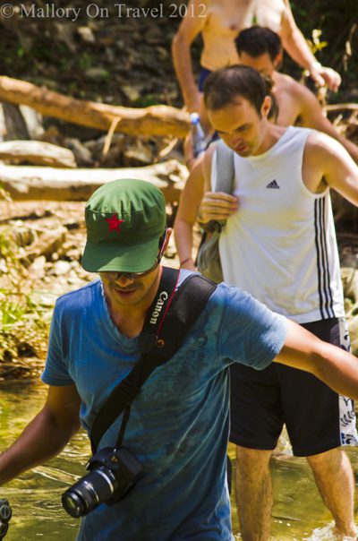 Intrepid group leader in Cuba