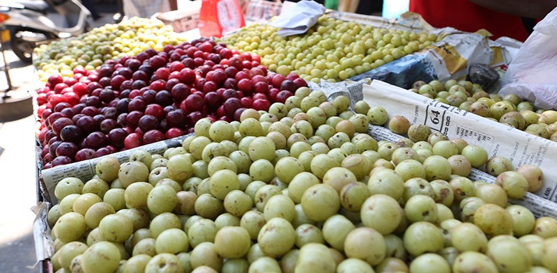 Market stall in Sri Lanka