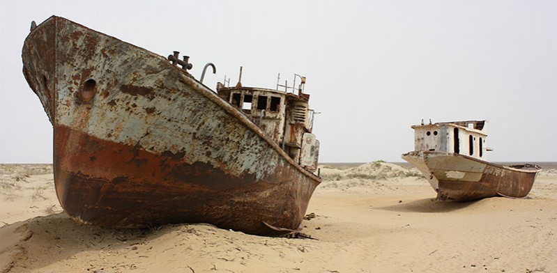 Aral Sea Kazakhstan photo by Arian Zwegers