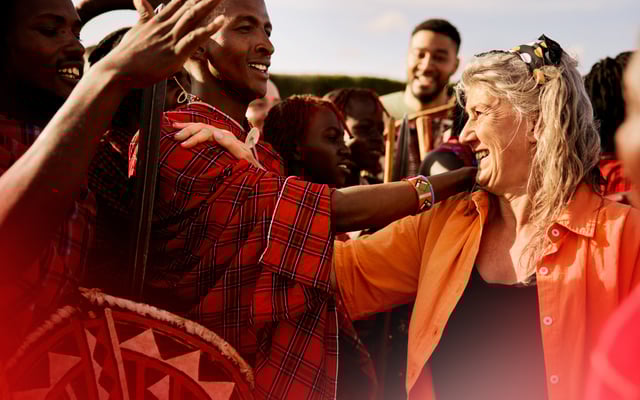 The difference is who banner