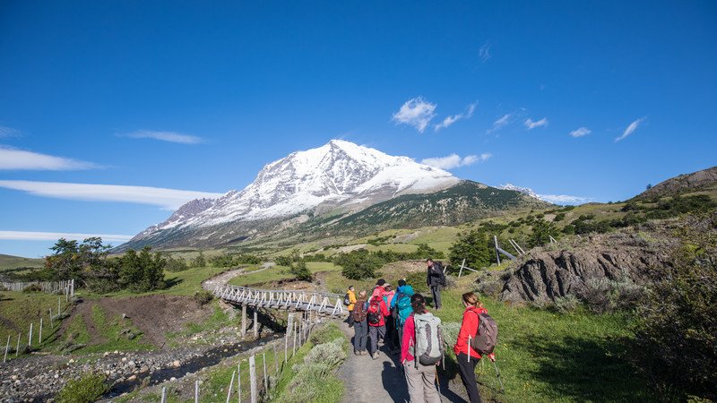 Trekking in Patagonia, Chile