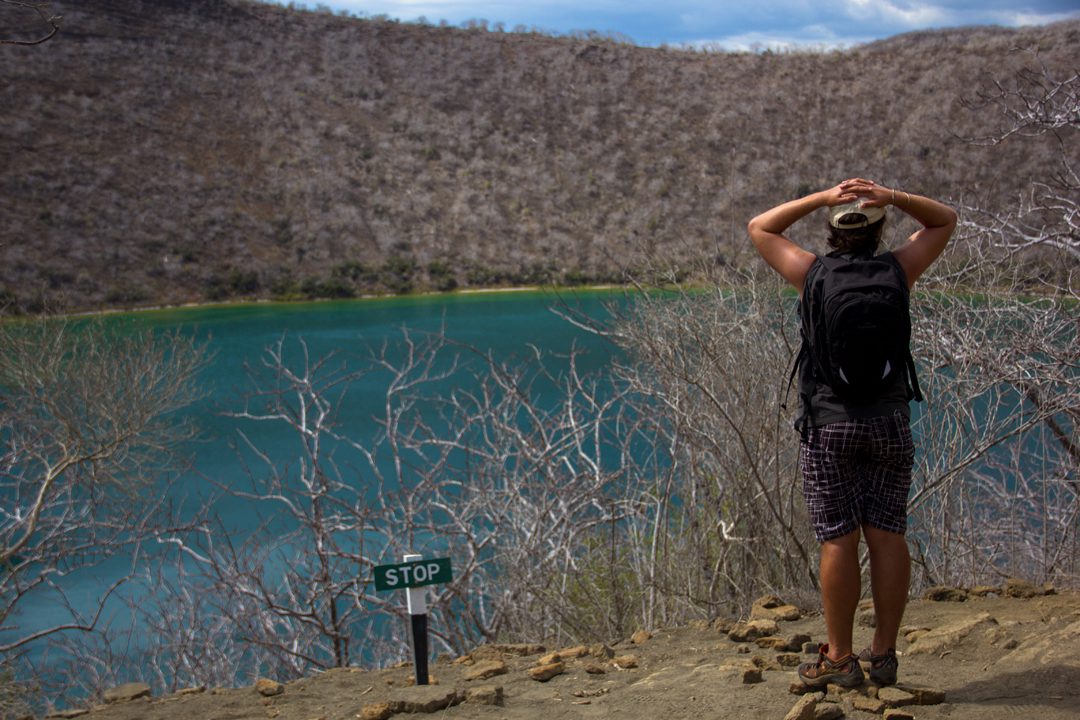 Darwins Lake, Galapagos Islands 