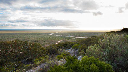 Meet the couple that crossed the Nullarbor in an old Corolla