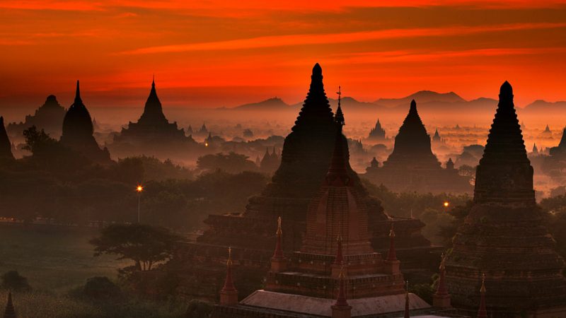 Best time to visit Asia - Sunrise weather in Myanmar, Asia