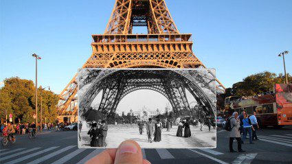 Paris then and now: is this the best photo mashup ever?
