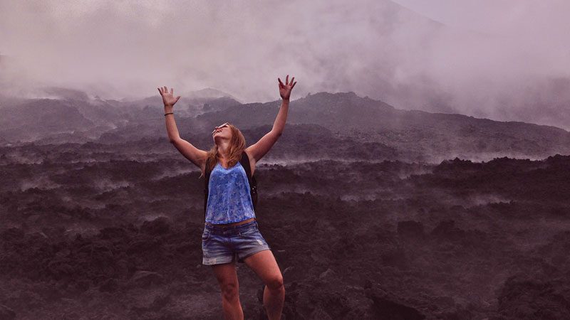 Solo travel, volcano-in-Guatemala---Wanderlust-Chloe