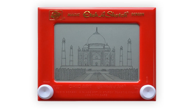 travel etch a sketch