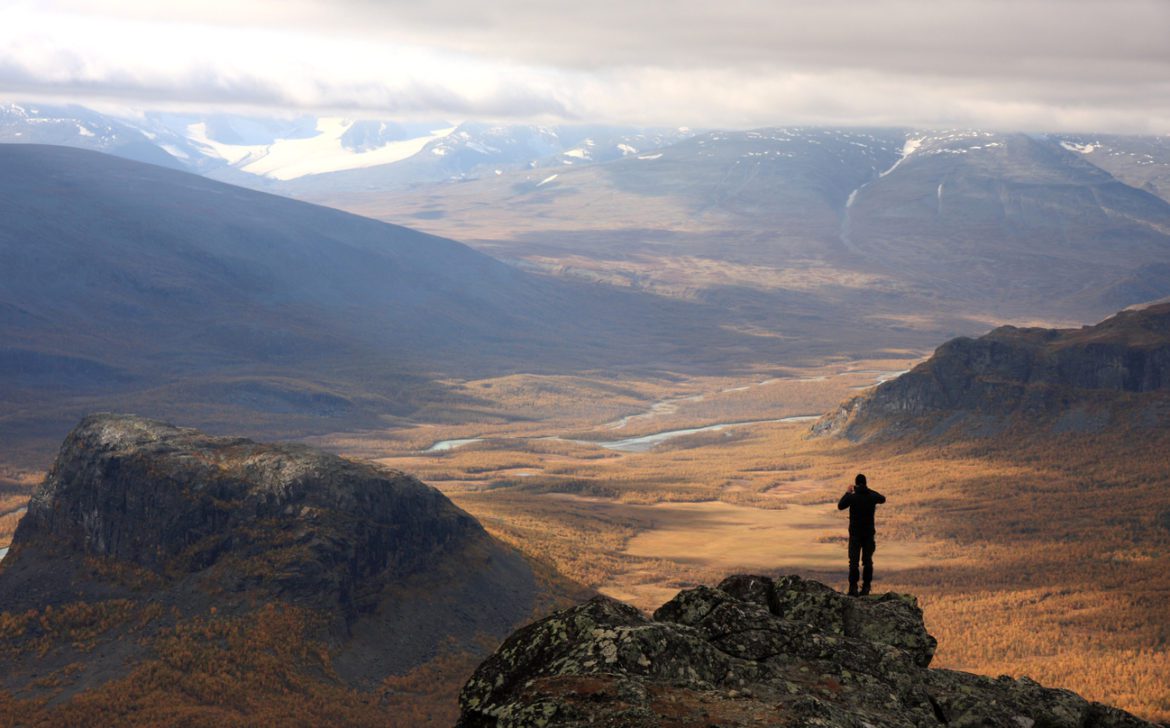 Sarek national park Sweden