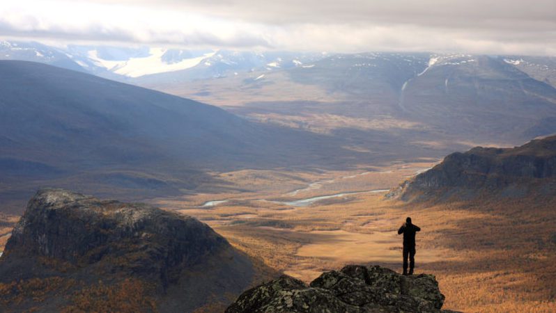 Sarek national park Sweden