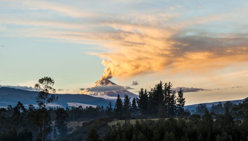 Cotopaxi volcano Ecuador