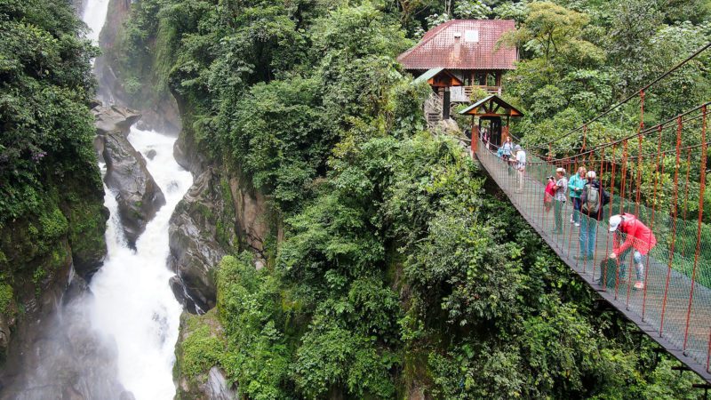 Devil's Cauldron Banos Ecuador