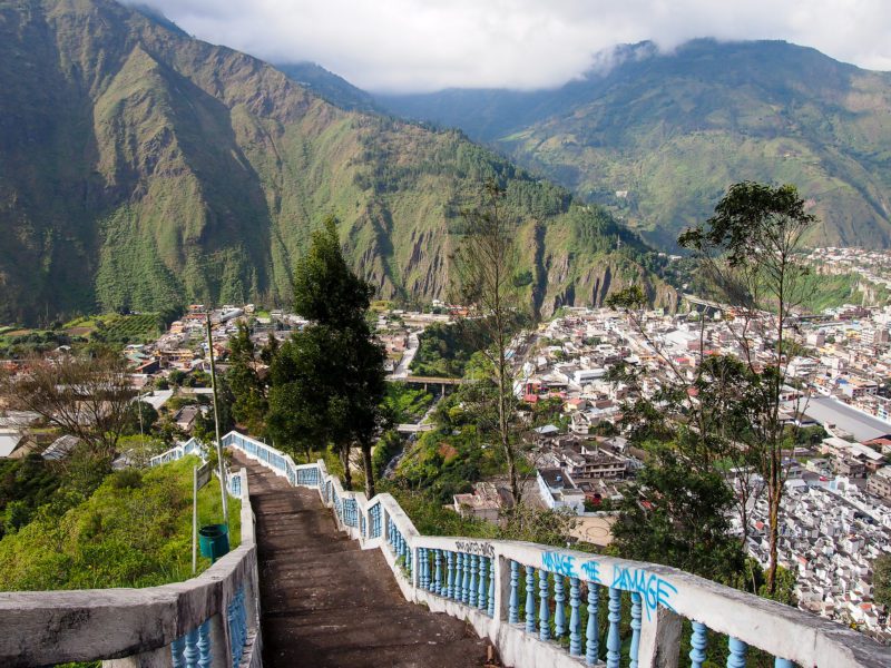 Banos hiking Ecuador