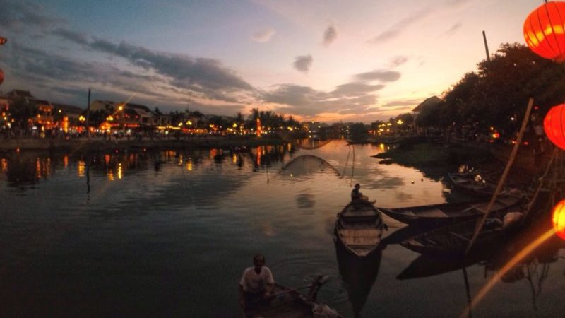 Hoi An Vietnam sunset