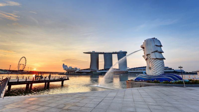 Singapore sunrise