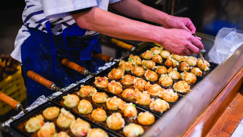 Takoyaki Osaka Japan