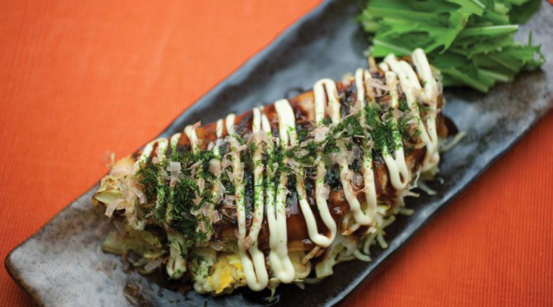 Okonomiyaki Osaka Japan