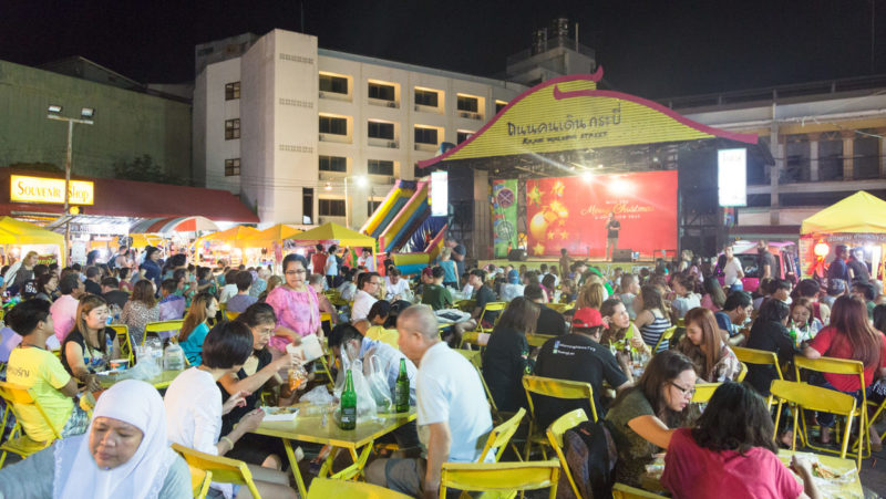 Night market Krabi