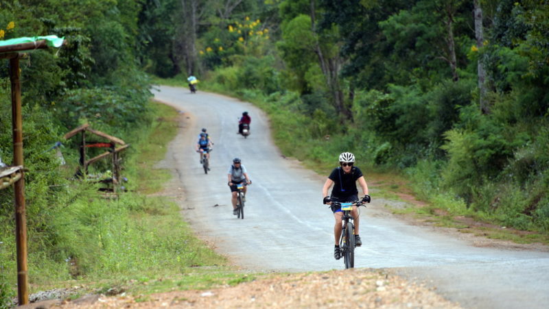 Myanmar cycling