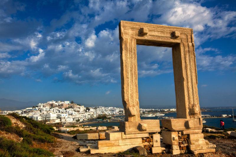 Temple of Apollo Naxos Greece