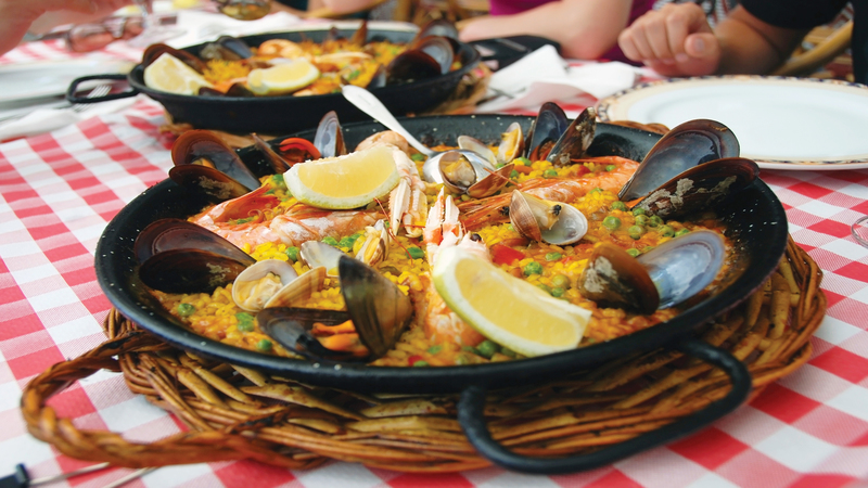 Spanish paella Madrid