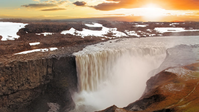 Dettifoss Waterfall Iceland