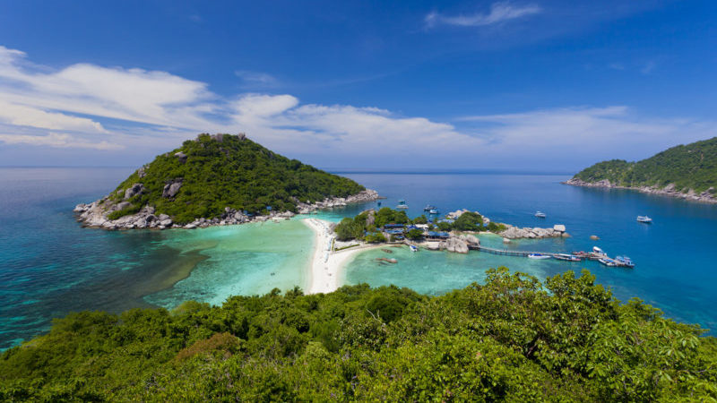 Nang Yuan Island Ko Tao Thailand