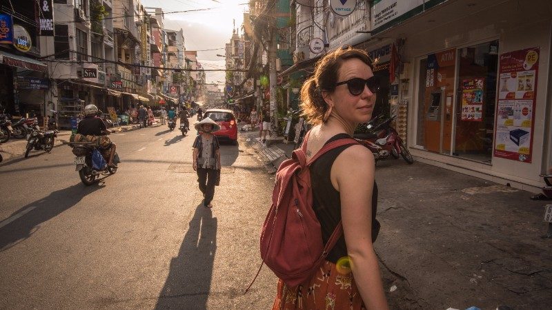 How to cross the road in Vietnam