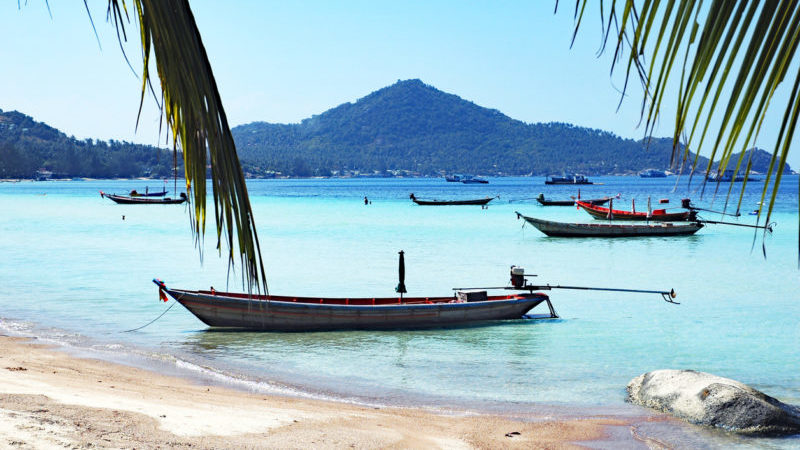 Sairee Beach Ko Tao Thailand