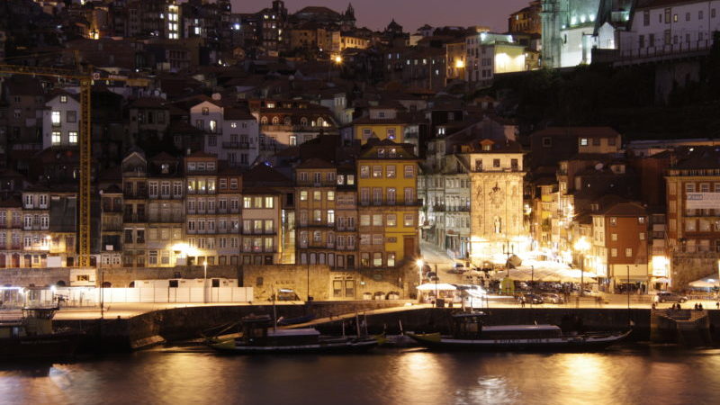 Porto Portugal night