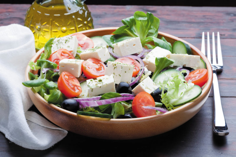 Grækenland feta salat