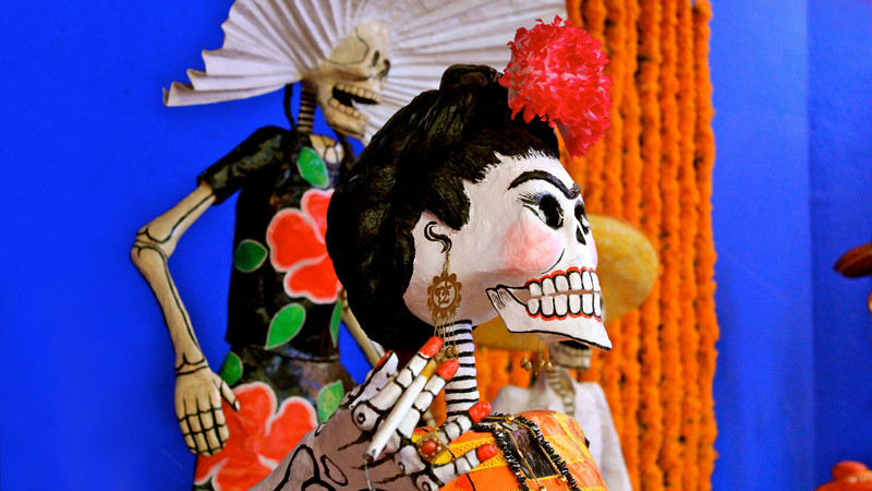Day of the Dead skeleton Mexico
