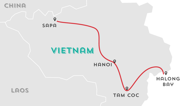 north or south vietnam travel