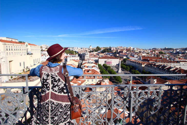 Lisbon skyline Portugal