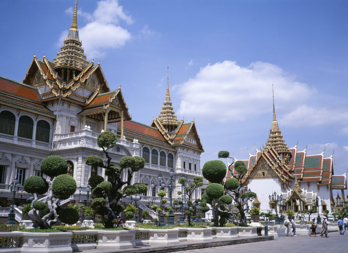 The Grand Palace in Bangkok Thailand