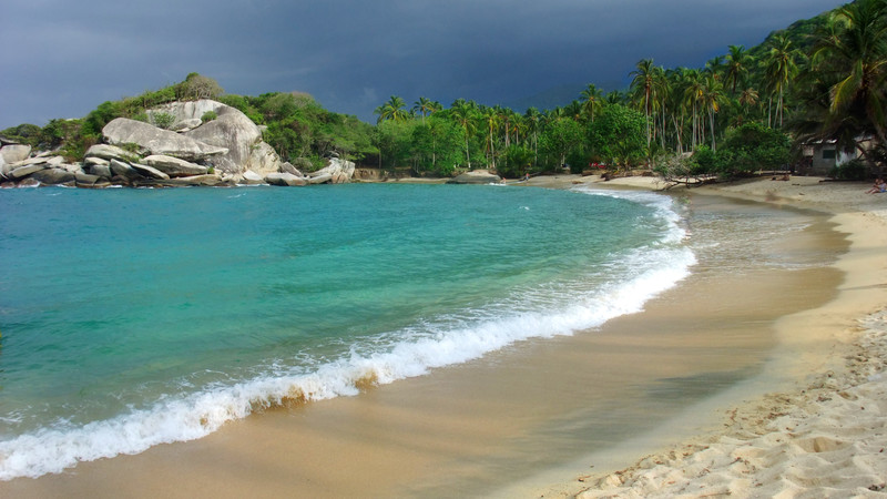 Tayrona National Park in northern Colombia