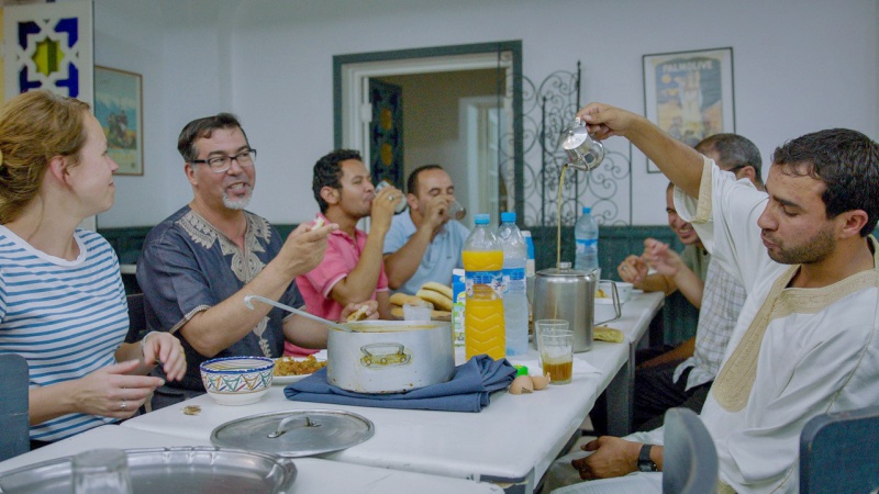 Breaking the fast during Ramadan in Morocco