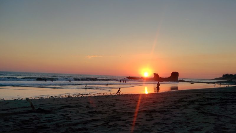 El Tunco beach El Salvador