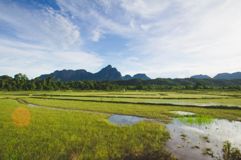 Vang Vieng countryside Laos