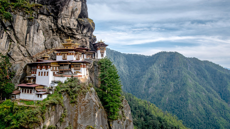 Tiger's Nest Monastery in Bhutan