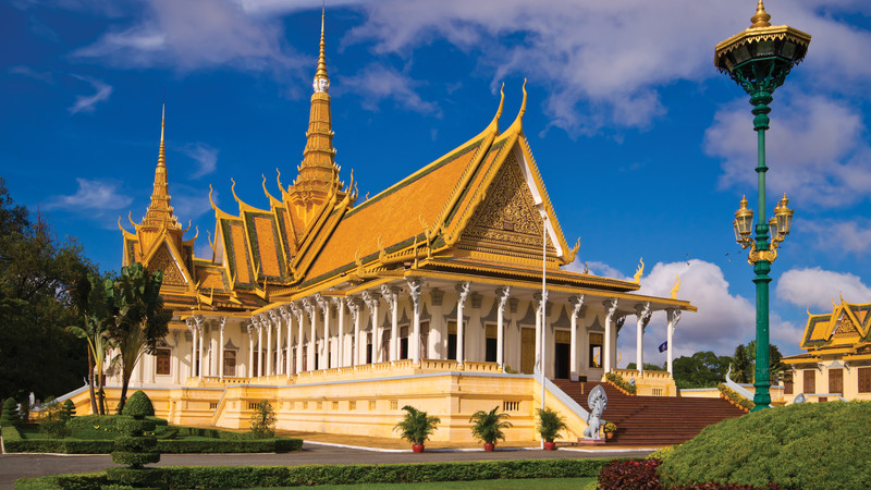 Cambodian food guide Royal Palace Phnom Penh