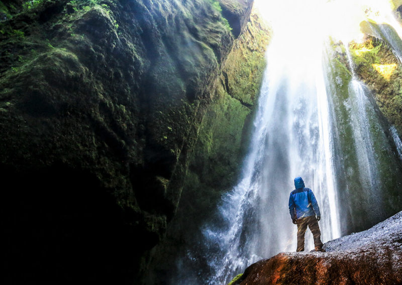 Iceland waterfalls Gljufrabui