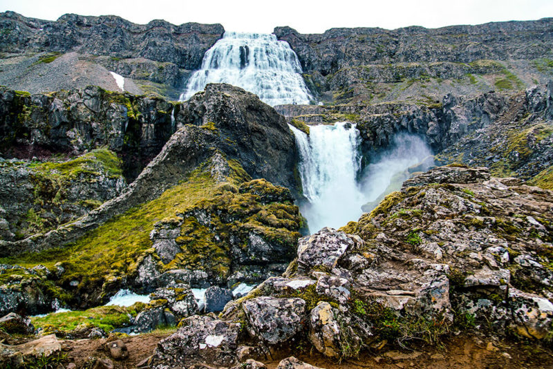 Iceland waterfalls Dynjandi