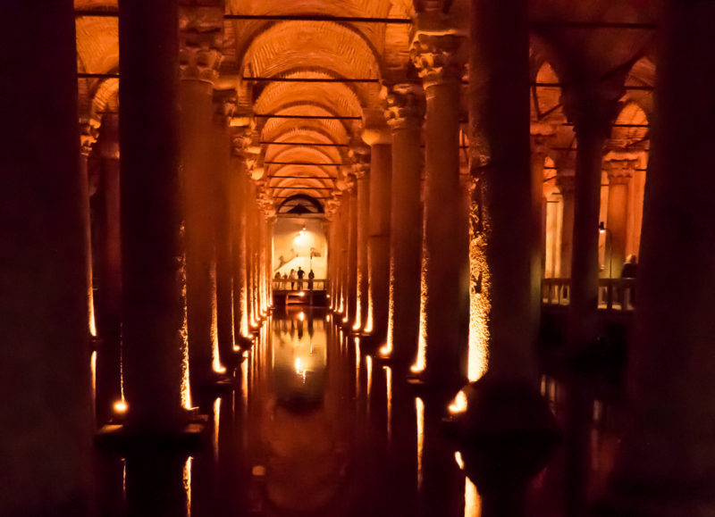 The Basilica Cistern Istanbul Turkey