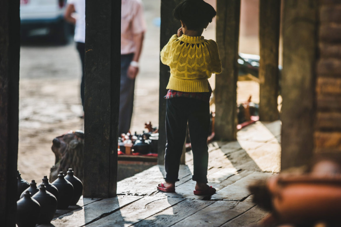 Child in Nepal