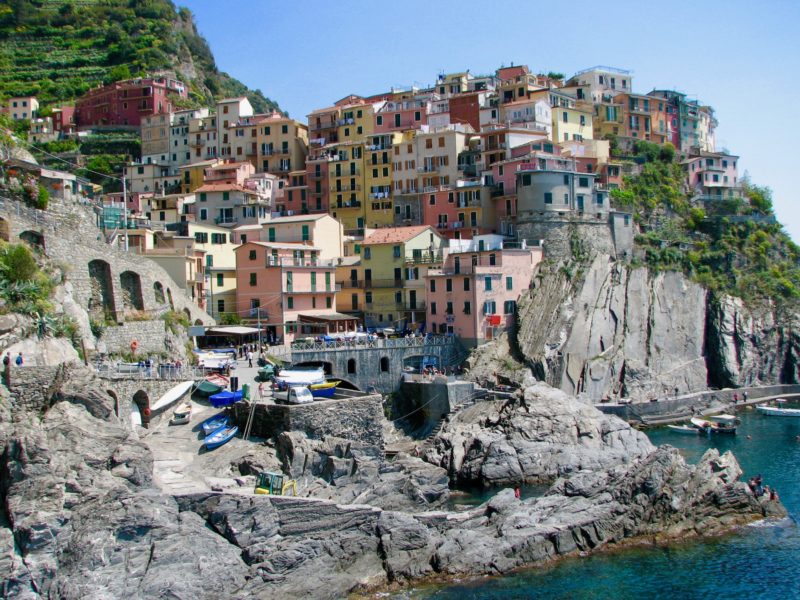 Day hikes Europe Cinque Terre Italy