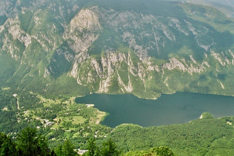 Day hikes Europe Lake Bohinj Slovenia