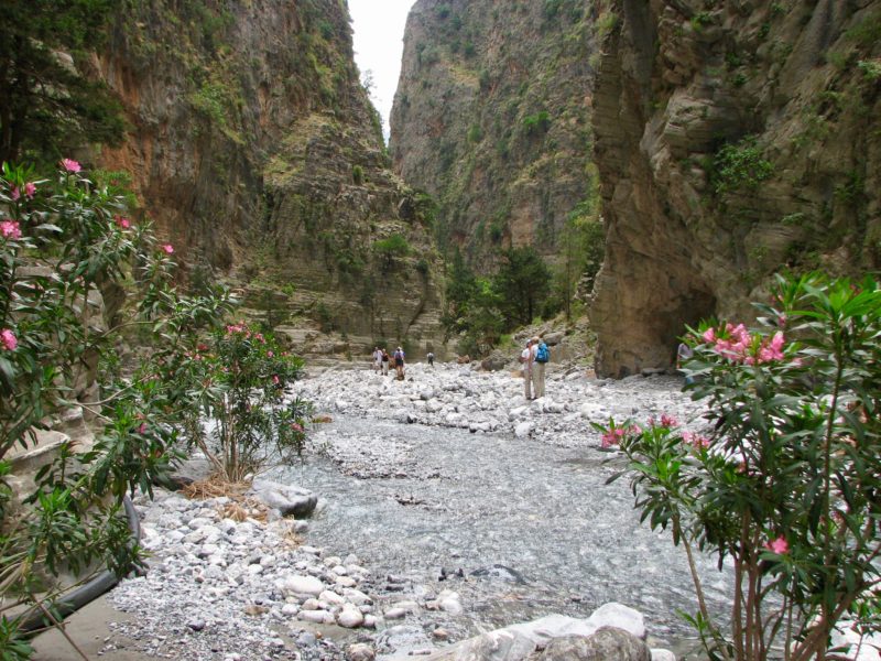 Day hikes Europe Samaria Gorge Greece