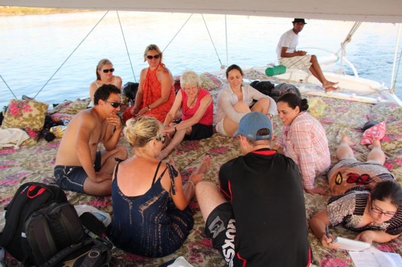 Felucca group tour Middle East