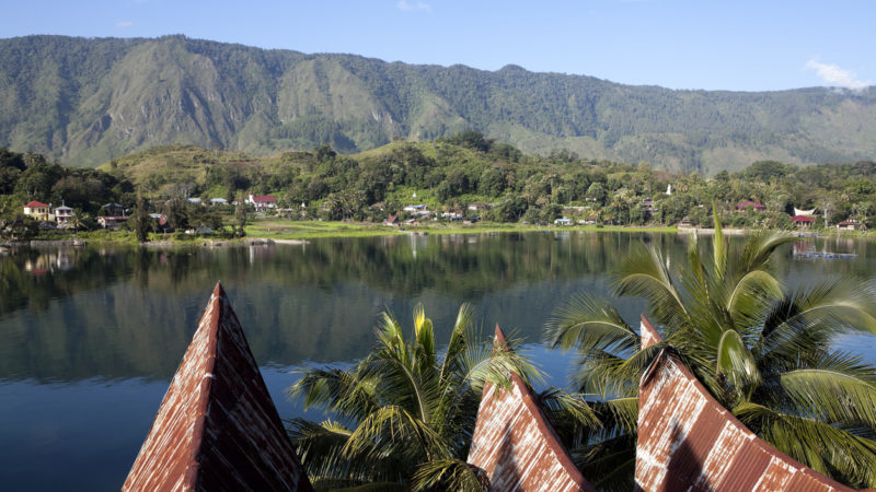 Lake Toba Sumatra Indonesia Southeast Asia